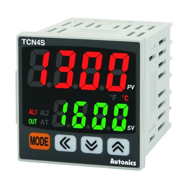 2段表示型温度調節器 TCN4S-22R 1点