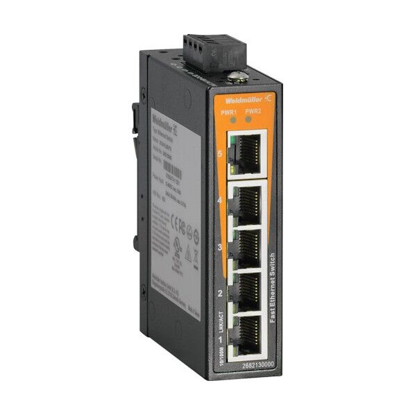日本ワイドミュラー IE-SW 産業用スイッチングHUB 5ポート 2682130000 1点