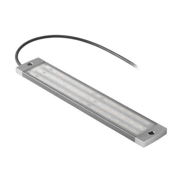 産業用(防塵・防水)LEDライト 240X9.5X40 ネジ・マグネット取付ケーブルオープンタイプ 2527940000 1点