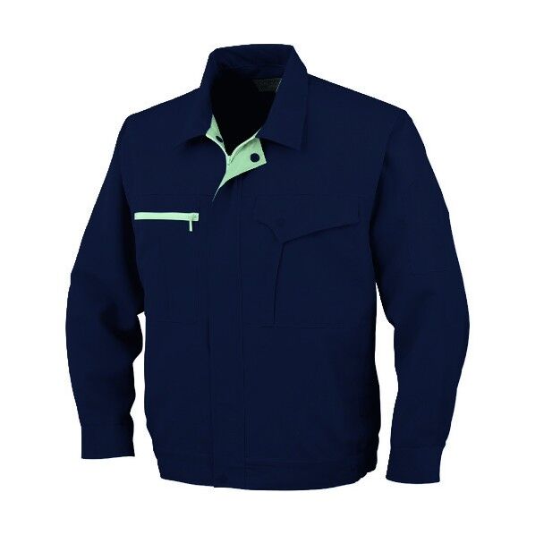 長袖ブルゾンK-1201 1 ネイビー S K-1201-1-S 1点