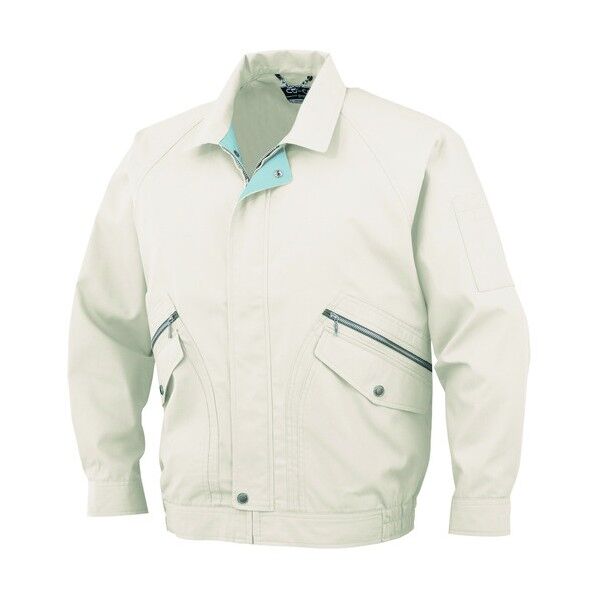 長袖ブルゾンP-8891 5アイボリー 5アイボリー LL P-8891-5-LL 1点