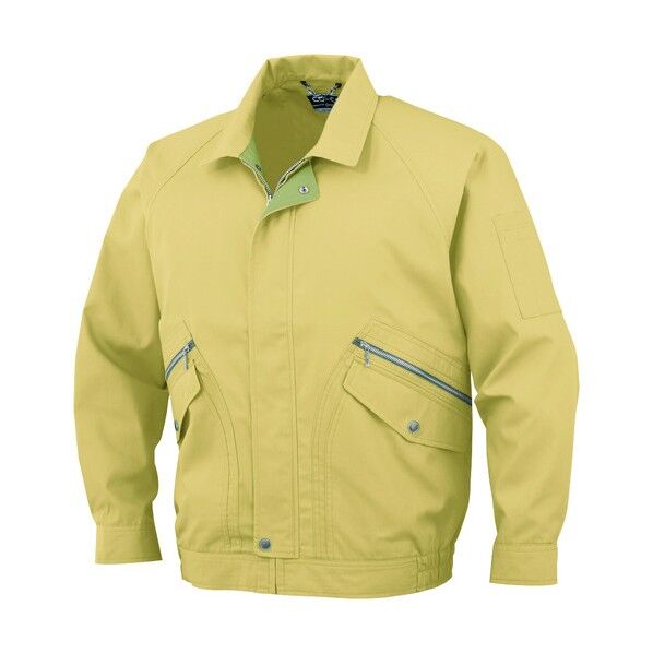 長袖ブルゾンP-8891 4マスタード