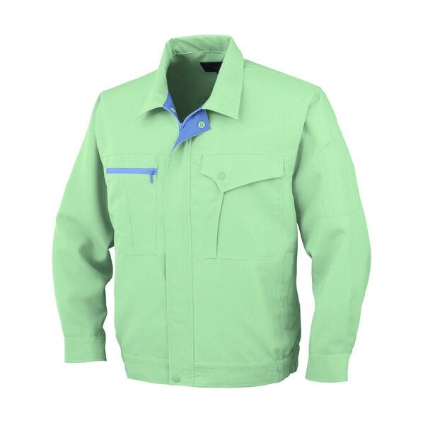 長袖ブルゾン グリーン 4L K-1201-9-4L 1点