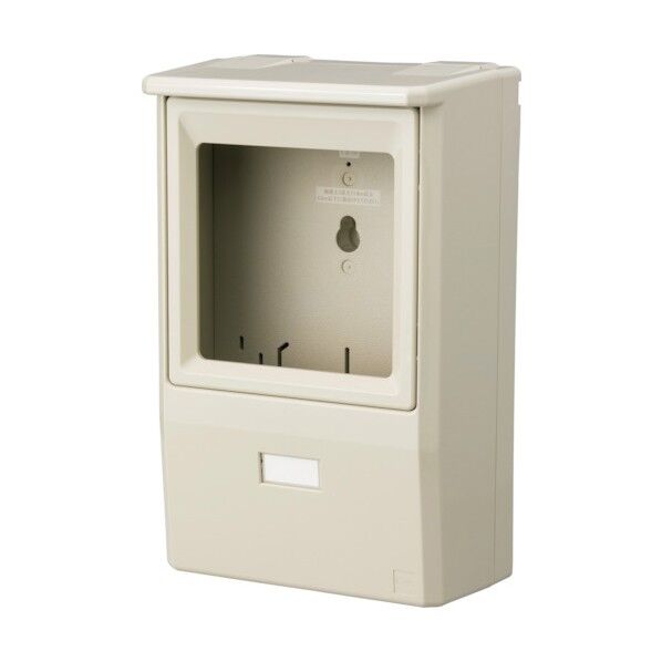 電力量計取付板 化粧カバ-付き  アイボリ- ND4KJS 1点