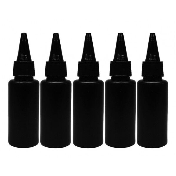 EpoChemical とんがりキャップボトルPE ブラック