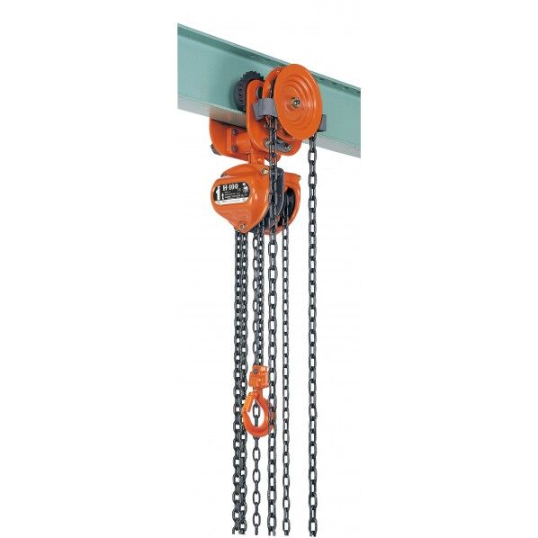 H100ギヤードトロリ式チェーンブロック HG-1 2.5M (HG-01025) 1点