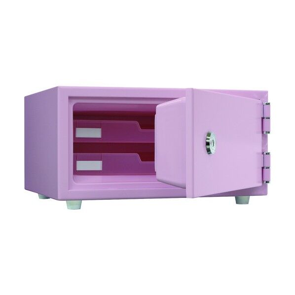 おしゃれ金庫鍵式 ペールピンク CPS-30K P 1点