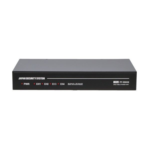 日本防犯システム システム アナログHD4chワンケーブル電源ユニット PF-EB038 1点