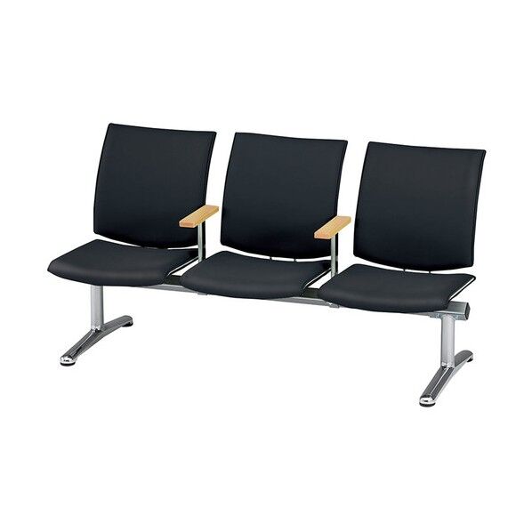 ロビーチェアー RC1353SH-BK 1点