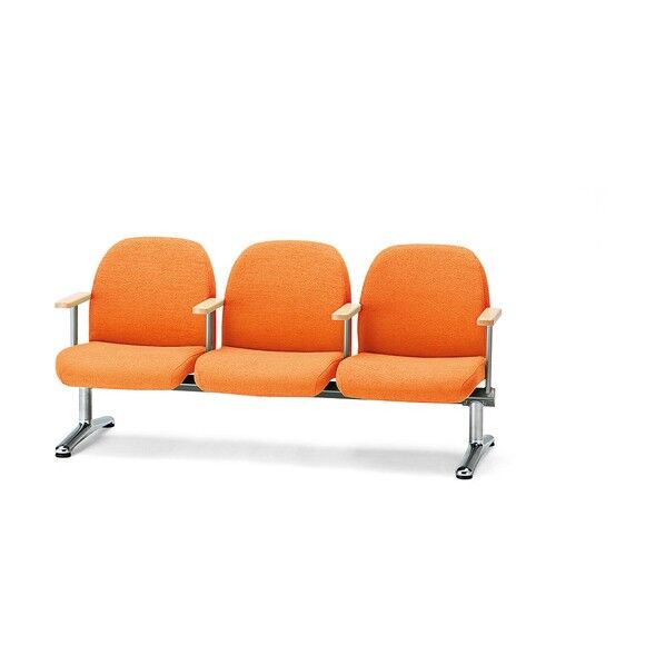 ロビーチェアー RC1363SHF-OR 1点