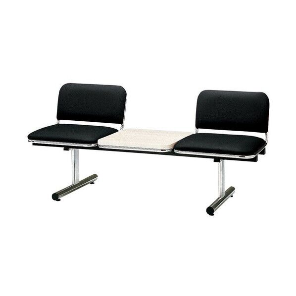 ロビーチェアー RC753ST-BK 1点