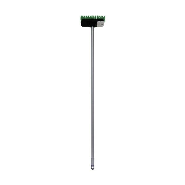 Home&Base デッキブラシ 化繊 スチール柄 18cm 111452 1点