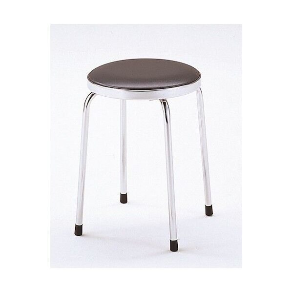 丸イス ダークブルー T-680C-DBL 1点