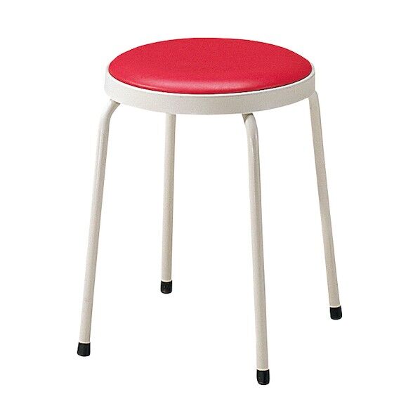 丸イス ダークブルー T-690B-DBL 1点