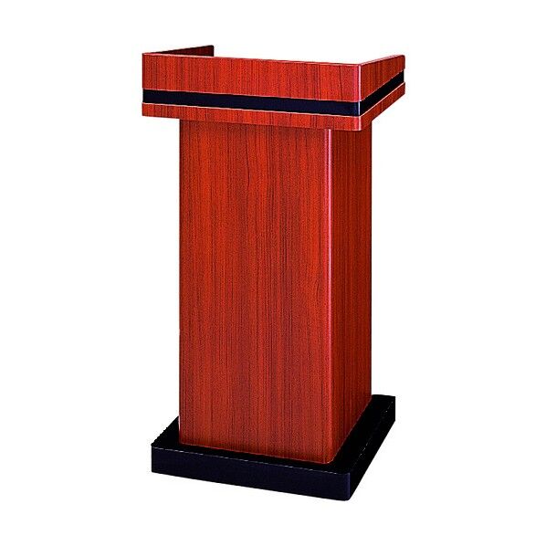 司会者台 チーク色