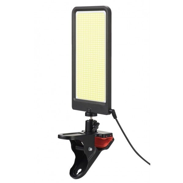 EARTH MAN 薄型LEDワークライト自在クリップセット WLT-025LA1S 1個