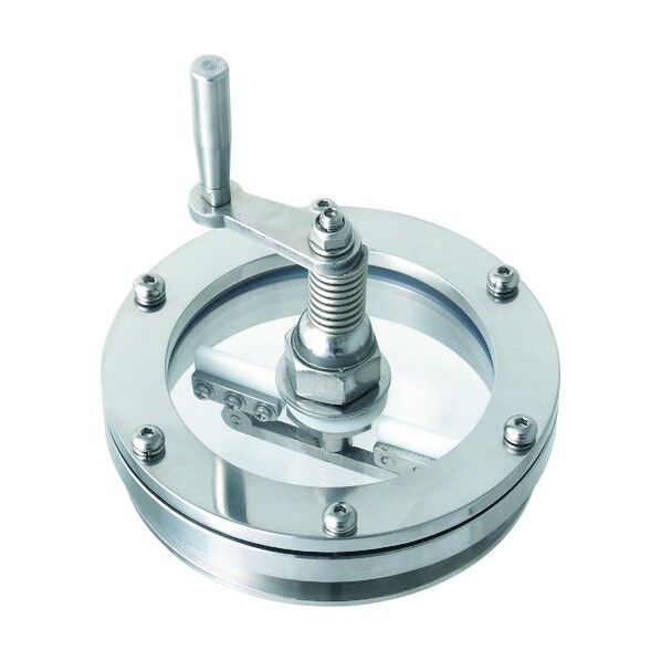 ステンレスのぞき窓(ワイパー付き) NMBW-4S 1個