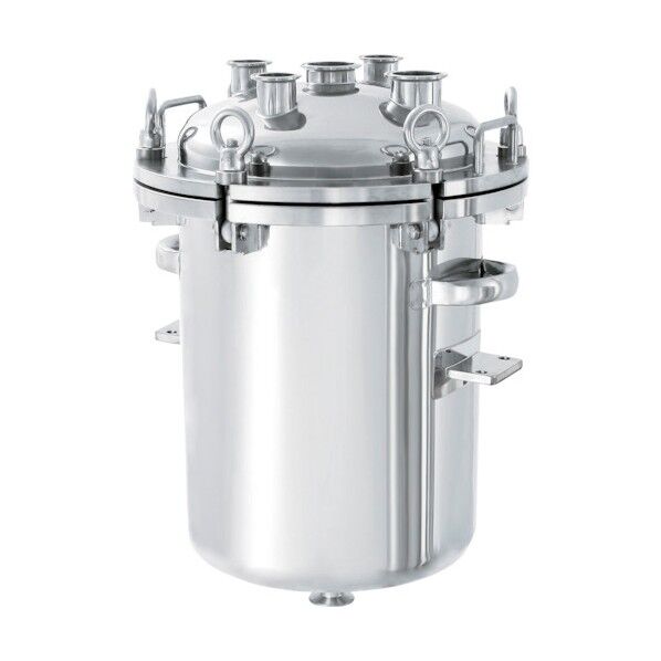 日東金属工業 フランジオープン加圧容器 ブラケット付 40L PCN-O-BRK-40 1点