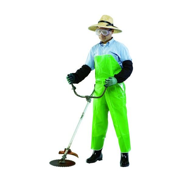 草刈ワンタッチエプロンA型グリーン(カウボーイスタイル) 308 x 286 x 50 mm 1点