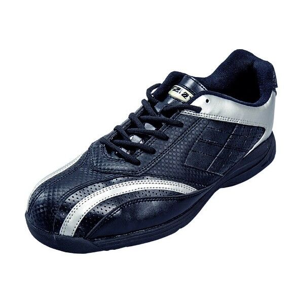 日進 耐滑鉄先芯入りスニーカー 黒 26.0cm VT-250BK-26.0 1個