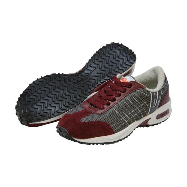 日進 耐滑先芯なしスニーカー チョコ 24.5cm V003CH-24.5 1個