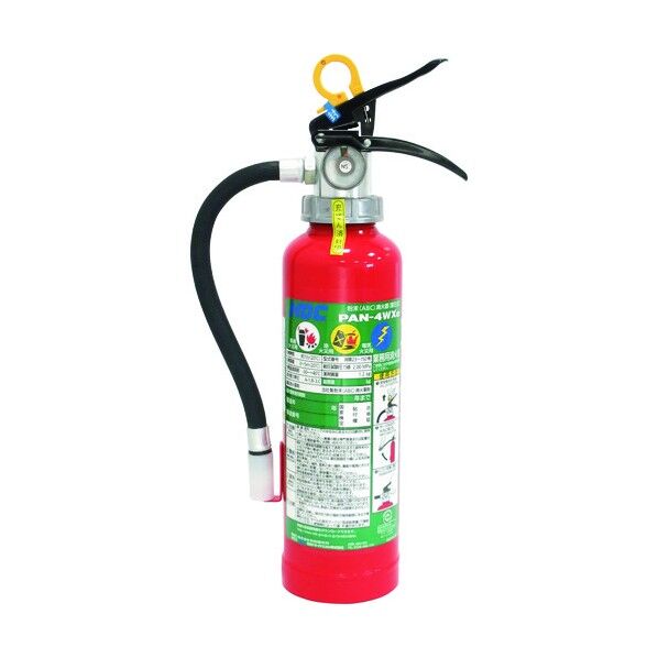 ABC粉末消火器本体アルミ製4型 PAN-4WXE 1点