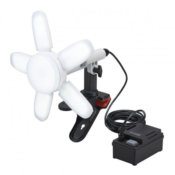 防雨型LEDクリップライト SAKUTO 30W 充電式