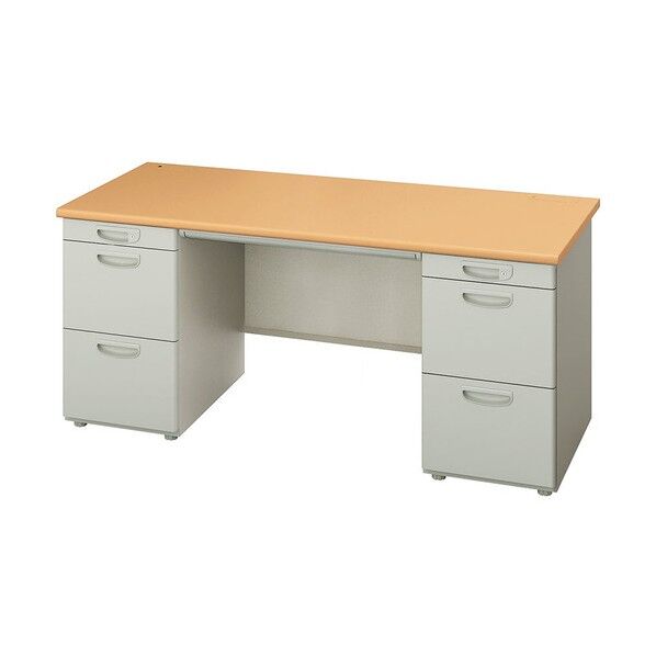 両袖デスク NED167CC-AWL 1点