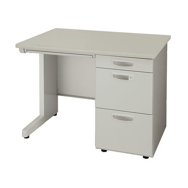 片袖デスク NEDH107J-AWH 1点