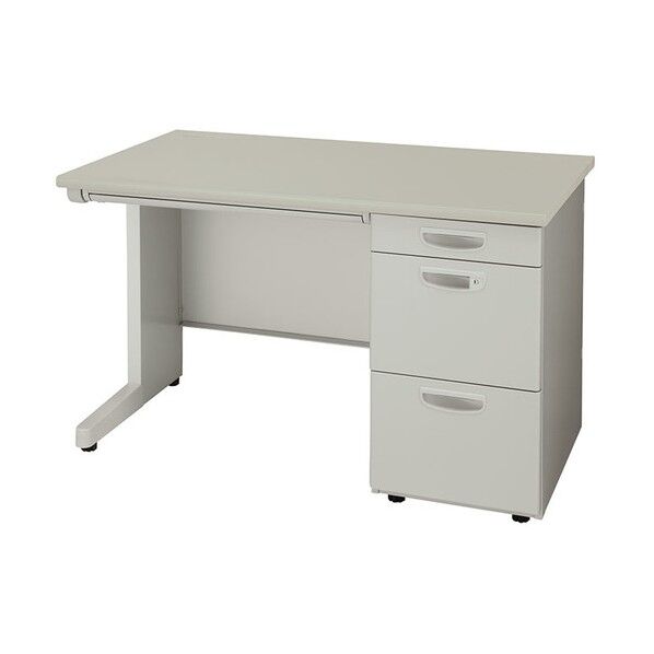 片袖デスク NEDH127J-AWH 1点