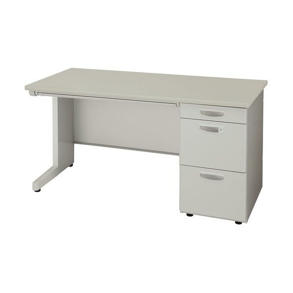 片袖デスク NEDH147J-AWH 1点