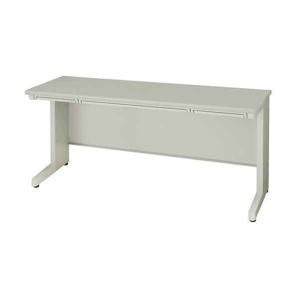 平デスク NEDH166F-AWH 1点