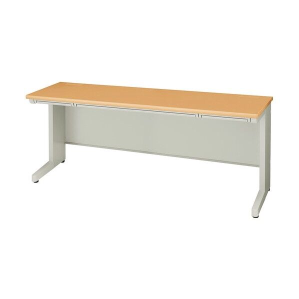 平デスク NEDH186F-AWL 1点