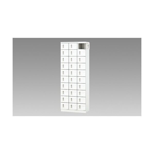 小物入れロッカー(30人用) PLK0616C-30-WW 1点
