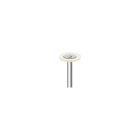 毛ブラシ ハード 豚毛 10本入 ホイール型 17×1×3mm 50112 10点