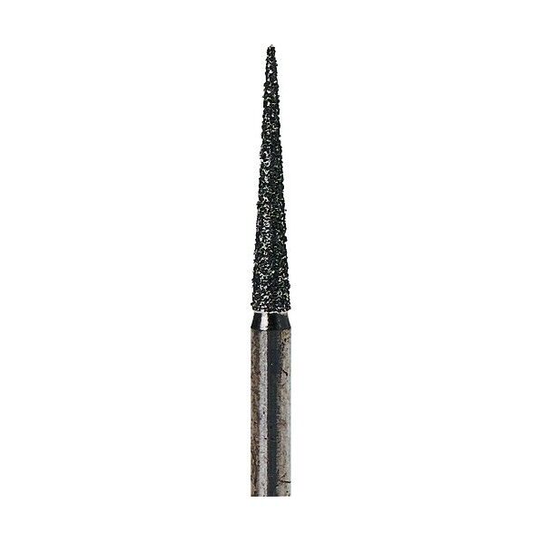 ナカニシ 電着ダイヤモンドバー 5本入 トンガリ型 #140 1.6×10×1.6mm 11076 1点