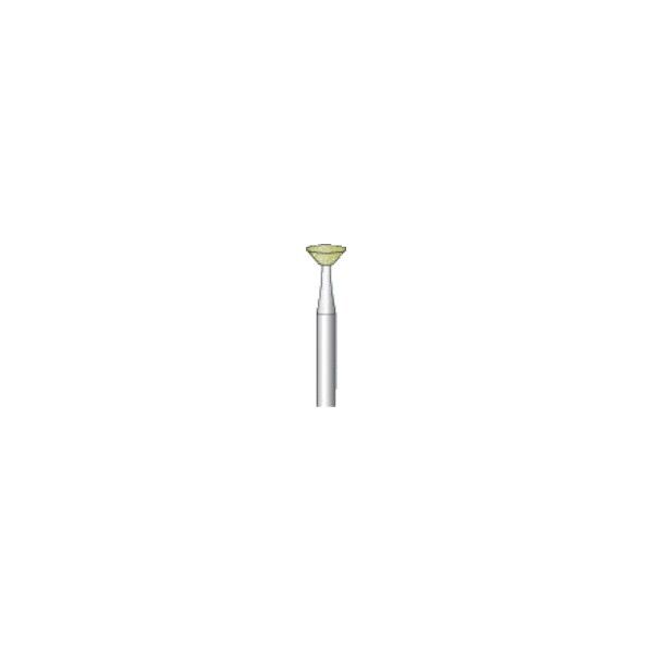 セラミックダイヤモンド砥石 逆テーパー型 #170 5×2.7×2.34mm 14679 1点