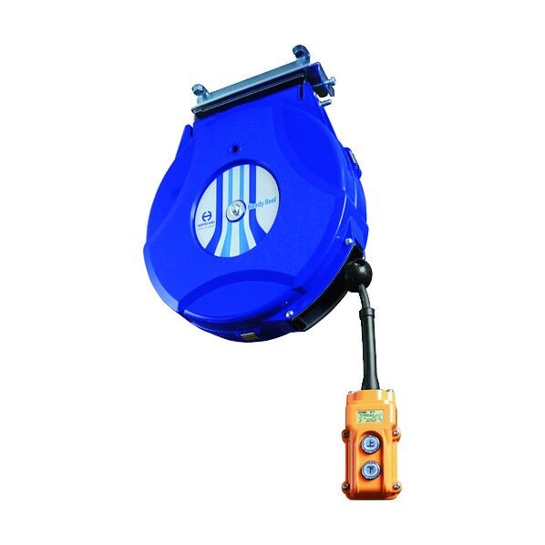 日平機器 リール リモコンリール 8m 3芯 スイッチ付 HCP-803R-BL 1点