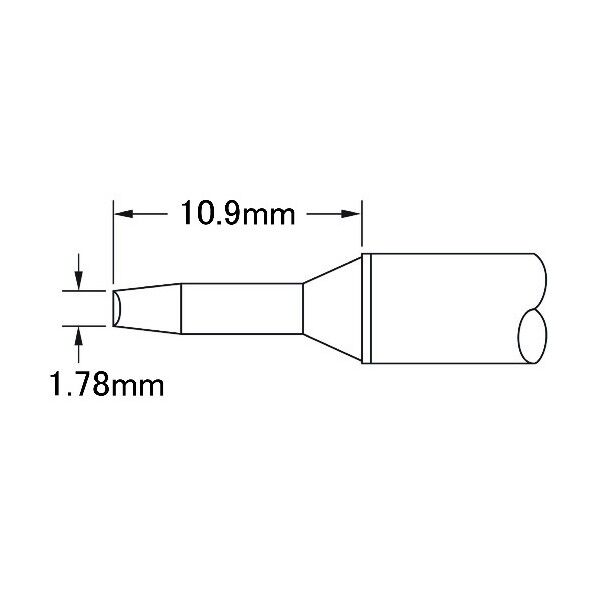 Metcal MXシリーズ チップカートリッジ STTC-004 1点