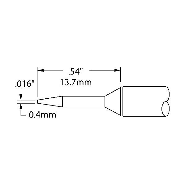 Metcal MXシリーズ チップカートリッジ STTC-006 1点