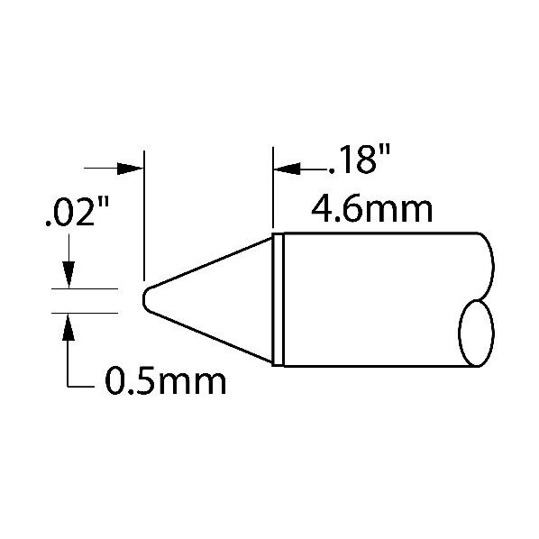 Metcal MXシリーズ チップカートリッジ STTC-011 1点