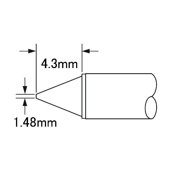 Metcal MXシリーズ チップカートリッジ STTC-012 1点