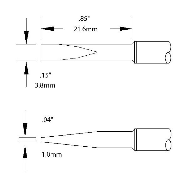 Metcal MXシリーズ チップカートリッジ STTC-020 1点