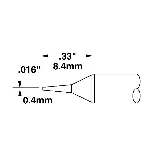 Metcal MXシリーズ チップカートリッジ STTC-022 1点