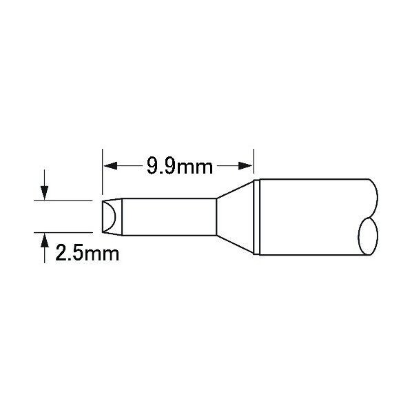 Metcal MXシリーズ チップカートリッジ STTC-033 1点