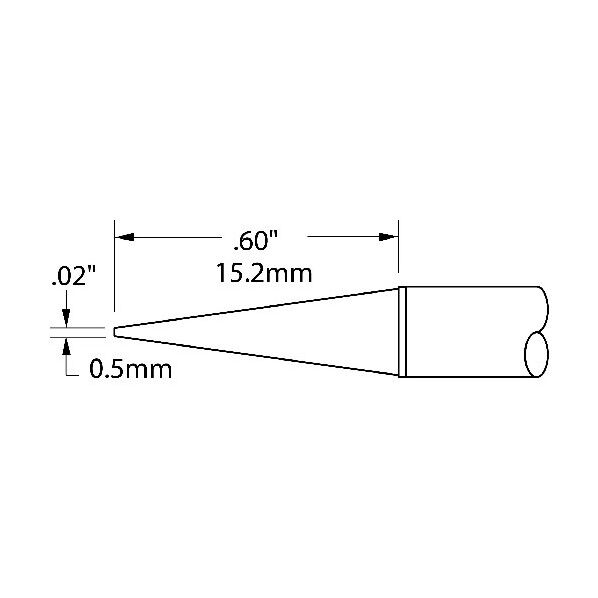 Metcal MXシリーズ チップカートリッジ STTC-043 1点