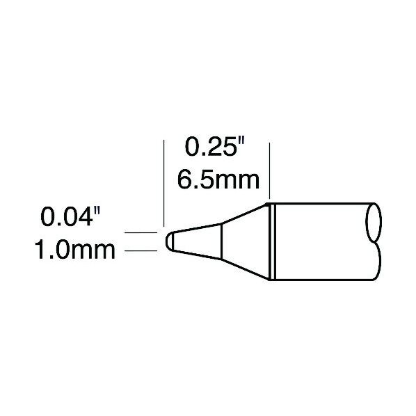 Metcal MXシリーズ チップカートリッジ STTC-101P 1点