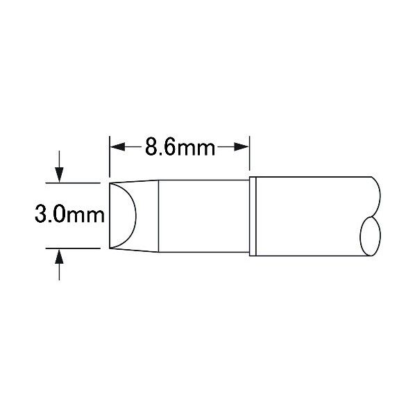 Metcal MXシリーズ チップカートリッジ STTC-103 1点