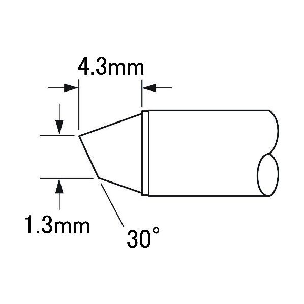 Metcal MXシリーズ チップカートリッジ STTC-115 1点
