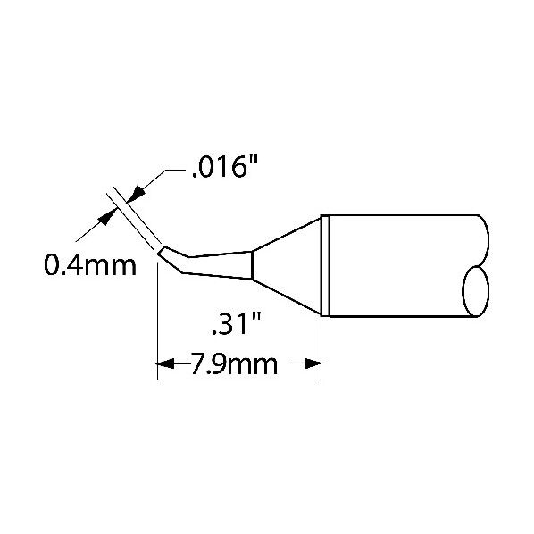 Metcal MXシリーズ チップカートリッジ STTC-126 1点